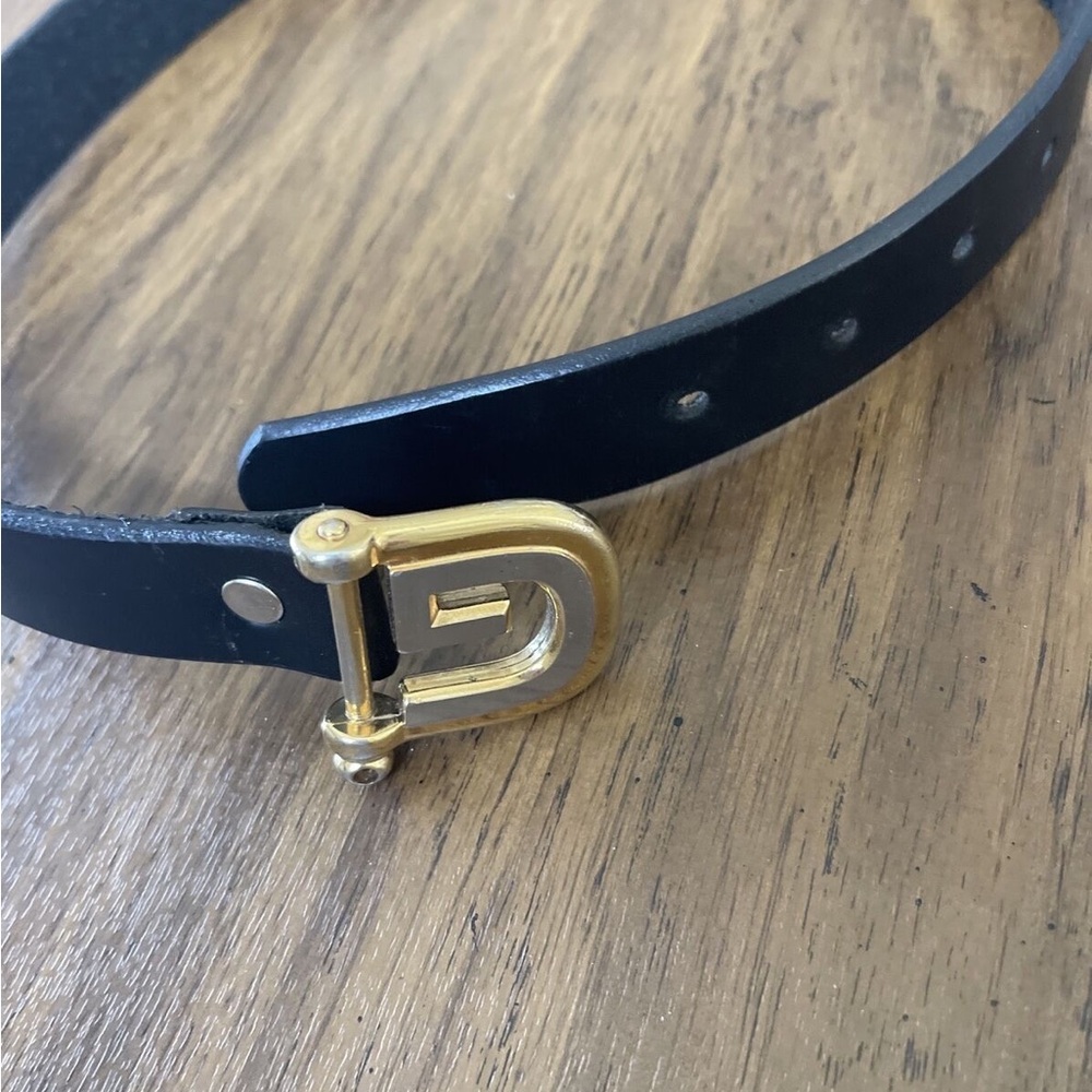 Gucci black belt G buckle (buckle is Gucci only) read - Picture 4 of 4